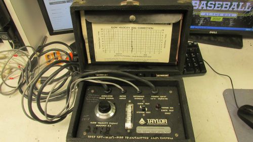 Taylor 1000h model a test set-mag-pipe transmitter and system br for sale