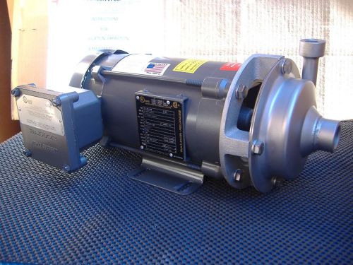 RS CORCORAN 2000D PUMP 316L SS , Baldor 115/208-230V 3450RPM 60Hz 1PH