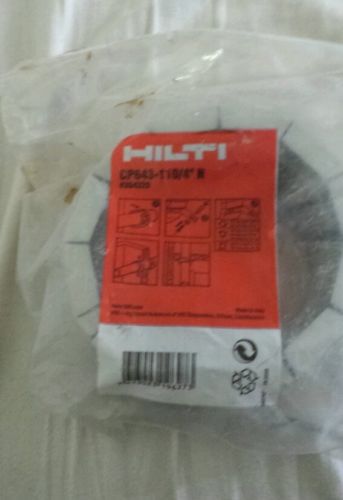 HILTI CP 643-110/4&#034; N FIRESTOP COLLAR / EXPANDING FIRE SEAL, #304329 NIP