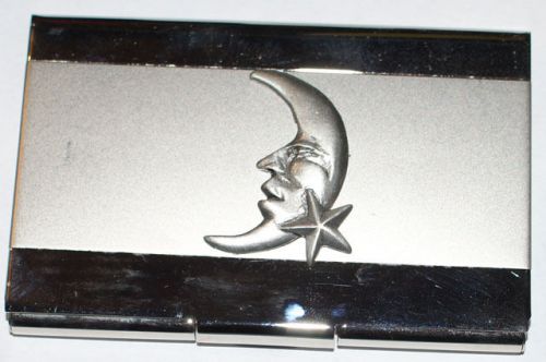 Business Card Holder ~ Moon &amp; Star