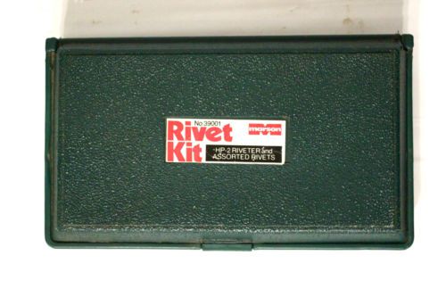 NEW MARSON RIVET KIT HP-2 KLIK FAST RIVETER &amp; ASSORTED RIVETS MODEL NO. 39001