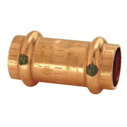 ProPress Copper Coupling No Stop, 3/4&#034; , Viega 78177 Bag of 10