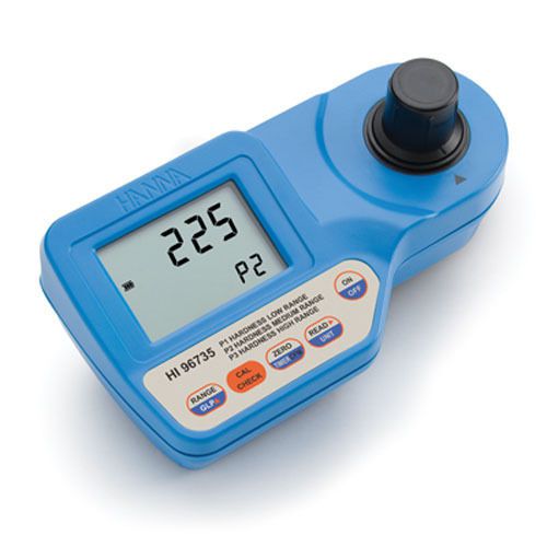 Hanna Instruments HI96735 Total Hardness meter, EPA w/caps, cuvets