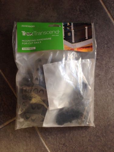 Trex Transcend Mounting Hardware For Cut Rails Horizontal Gravel Path NEW