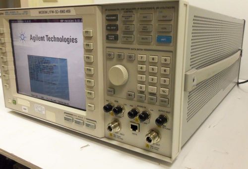 Agilent Keysight 8960 Series 10 E5515C Wireless Communication OPT 002 003 H08 NR