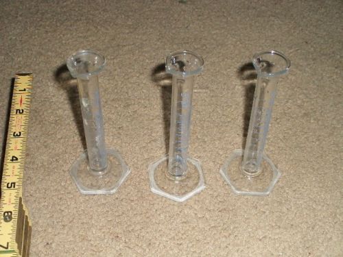 EXAX USA  Ml  1 -10 Graduated Cylinders, Set of 3