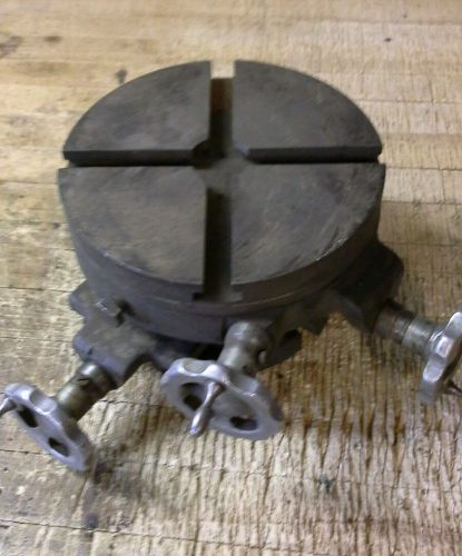 Palmgren 8&#034; Rotary Table Cross feed vertical &amp;horizontal