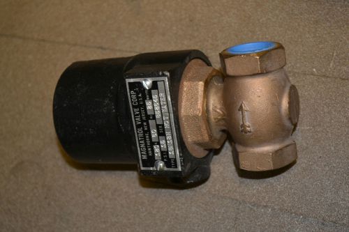 3/4&#034; Magnatrol 18N13H Hot Water Valve 120V 60Hz 25Watts Bronze