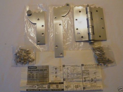 Stanley fbb223 rh &amp; lh 5 knuckle pivot reinf butt 5&#034; x 4 1/2&#034; hinge sets fbb 223 for sale