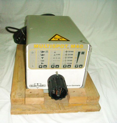 Elektron-bremen: multispot m40 resistance spot welder (used) for sale