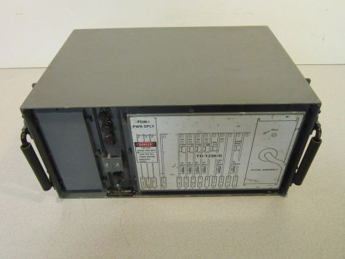 Raytheon Multiplexer TD-1236/G, NSN 5820011452461, Single Phase, 115VAC, *INFO*