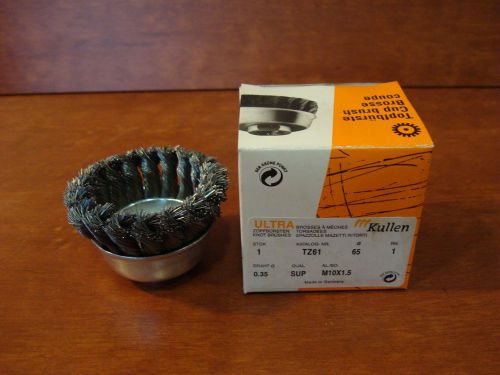 Cup wire brush 65mm topfburste