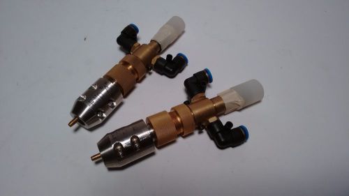 Pair of 2 Laser Fiber Welding Head Fittings