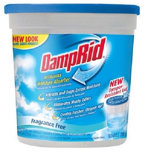 W M Barr, Damp Rid 10.5 OZ Refillable Moisture Absorber Pack of 4