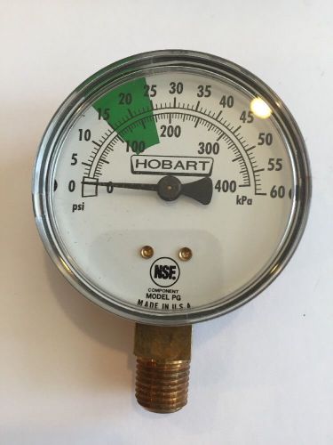 HOBART 918460 Water Pressure Gauge New FREE SHIPPING T292 R4