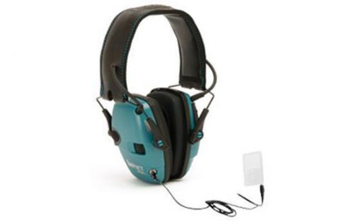 Howard Leight Impact Sport Earmuff Teal Electronic Folding R-02521