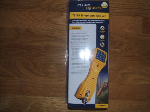 Fluke networks teleco test set TS-19 new