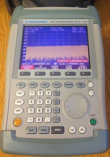 Rohde &amp; Schwarz FSH6.26 Handheld Spectrum Analyzer  100 Hz - 6 GHz