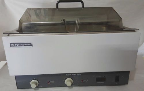 FISHER SCIENTIFIC 20 LITER WATER BATH HEAT LABORATORY SCIENTIFIC LID