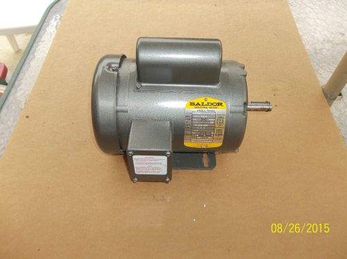 Baldor Industrial L3507 Motor New, 3/4 HP, 1725 RPM, 115/230V, 56, TEFC