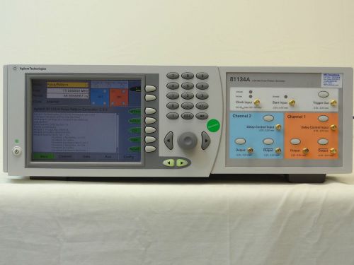 Keysight (Agilent) 81134A Pulse Pattern Generator, 3.35 GHz, dual-channel