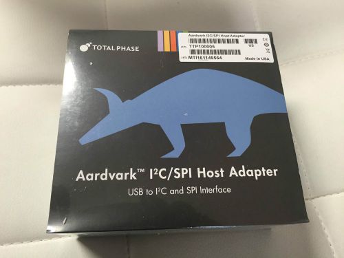 Total Phase Aardvark I2C/SPI Host Adapter USB to I2C and SPI Interface