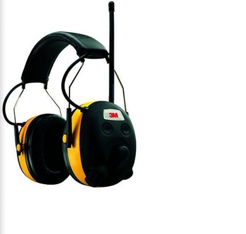 3M TEKK WorkTunes Hearing Protector, MP3 Compatible with AM/FM Tuner