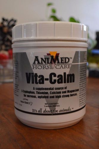 ANI-MED VITA CALM HORSE CARE - A SUPPLEMENTAL SOURCE, BRAND NEW !!!!