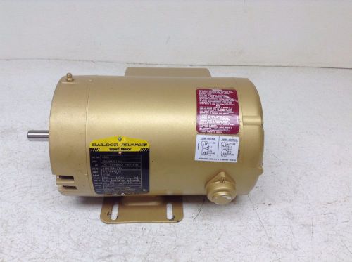 Baldor 3306 Reliance .75 HP 1 Phase 115/208-230 VAC 1755 RPM 56C Motor