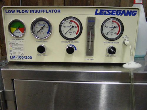 LEISEGANG LM 100/200 LOW FLOW INSUFFLATOR / HYSTEROFLATOR