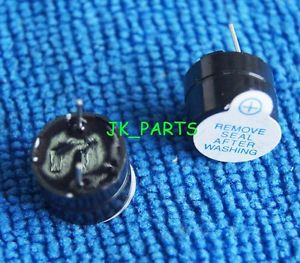 10pcs 5v active buzzer magnetic long continous beep tone alarm ringer 12mm for sale