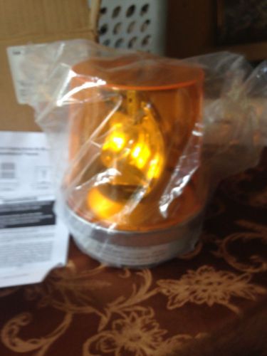 ADAPTABEACON AMBER ROTATING BEACON LIGHT,  EDWARDS NIB 52A-G5-20WH