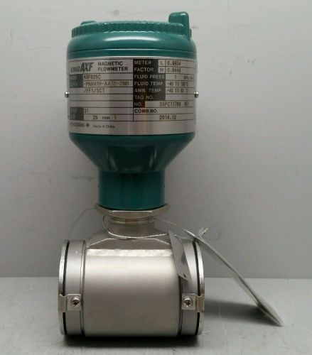 Yokogawa ADMAG AXF AXF025C Style S1 Magnetic Flowmeter Size 25mm New MFD 12/2014