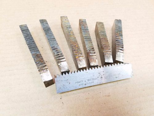 Set of Pratt &amp; Whitney  8 NPT  Pipe Thread Dies