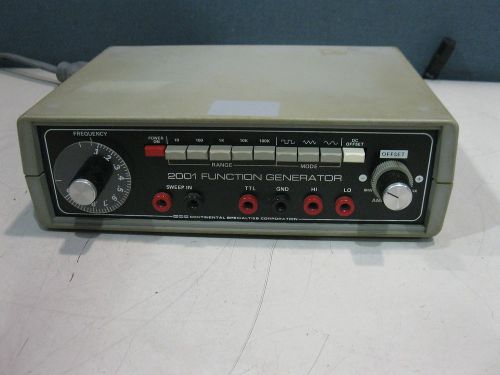 CSC 2001 FUNCTION GENERATOR #1215