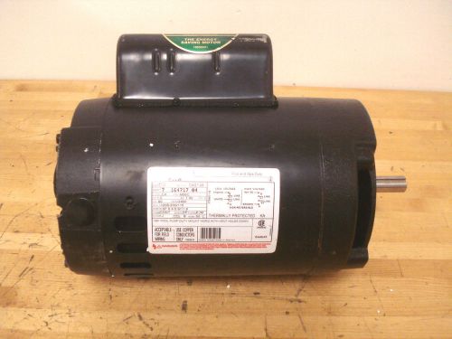 Century B723 Pool and Spa Motor, 1 HP, 115/230V, 3450 RPM, 56C, 5/8 Shaft |(25D)