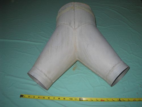 DUST COLLECTOR PANT TEE WYE BRANCH MURPHY RODGER HEAVY UTY 9&#034;  Welded Steel 93B3