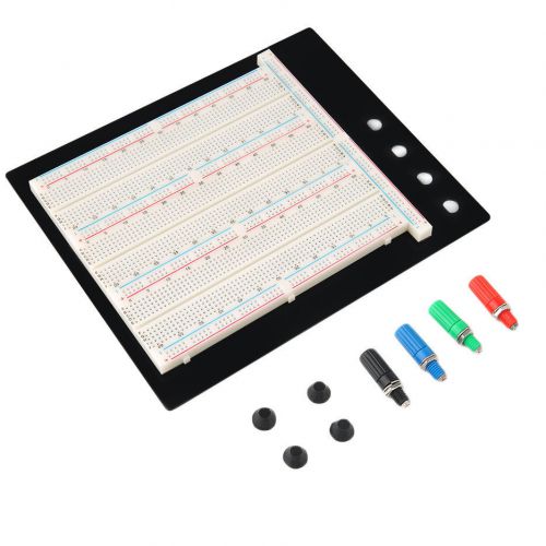 2390 Tie-point Prototype Solderless Breadboard Electronic Experiment Board QJ