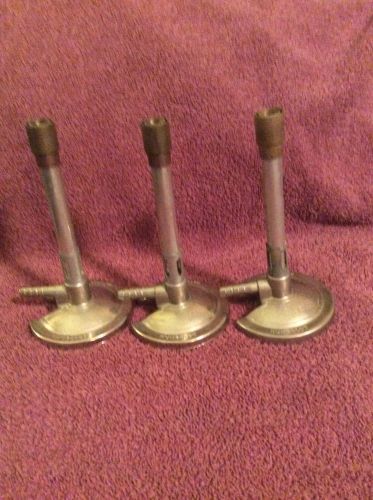 3 Bunsen burners (Nearly New) $77.25 NEW