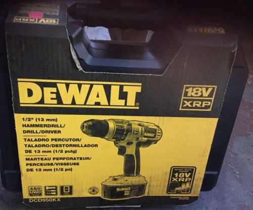 DEWALT 18V XRP 1/2&#034; Hammer Drill Kit DCD950KX NEW