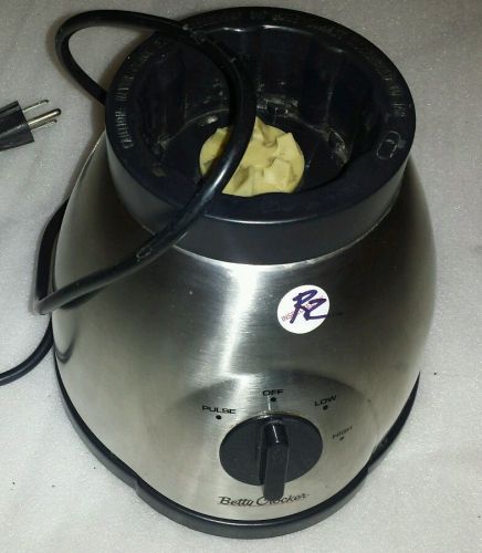 Used Betty Crocker BCF1350 2-Speeds Blender Motor Base Only - Tested - Working