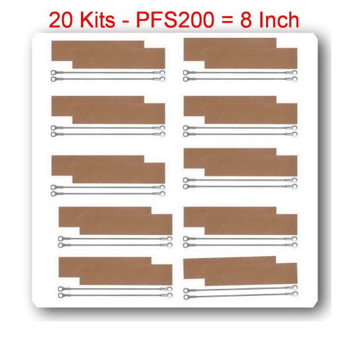 REPLACEMENT ELEMENTS FOR IMPULSE SEALER PFS200 (20 Heating Elements+20Teflon)