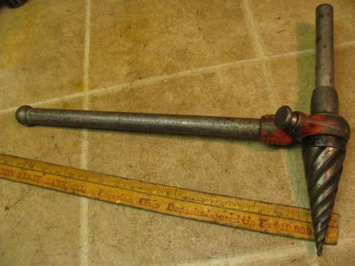 Ridgid no 2s spiral pipe conduit reamer tool for sale