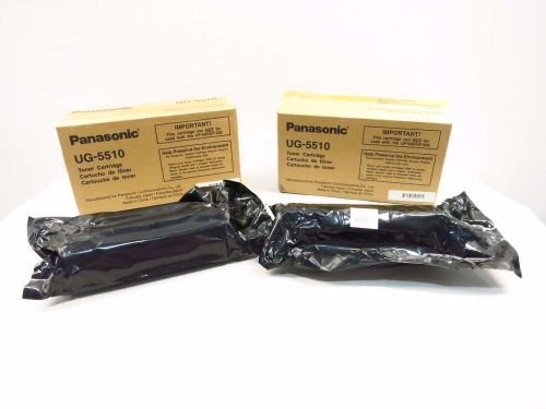 LOT 2 NEW GENUINE PANASONIC UG-5510 BLACK TONER CARTRIDGE D524971