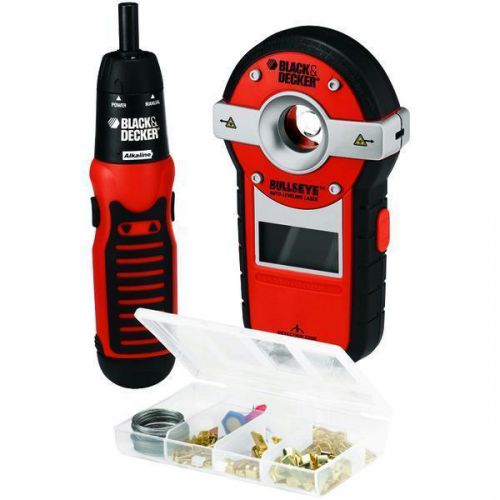 BLACK and DECKER BDL190S BullsEye Auto-Leveling Laser with Stud Sensor