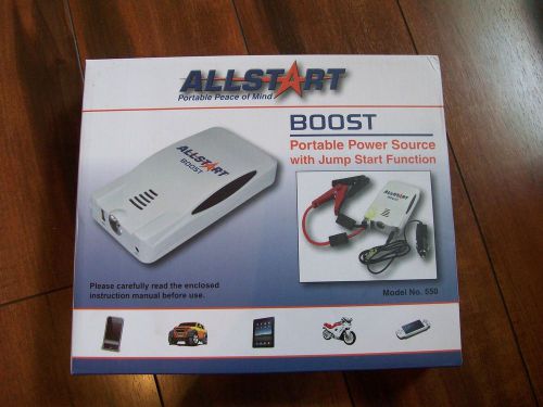 NEW IN BOX ALLSTART BOOST PORTABLE JUMPT START