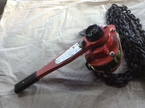 DAYTON 4ZX50A Lever Chain Hoist, 6600 lb., Lift 20 ft.