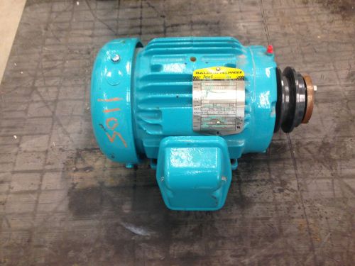 ECP3584T-4   1.5 HP Baldor Electric Motor 1750 RPM TEFC 60 Hz 3 PH 145T