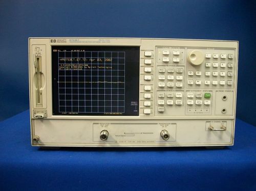 Agilent 8753ET w/ opt: 006 Transmission/Reflection Network Analyzer,300kHz-6GHz