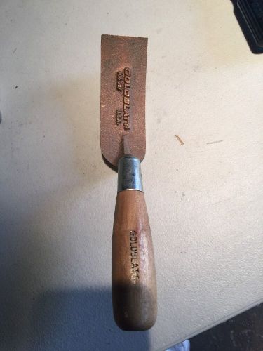 NEW VINTAGE GOLDBLATT BRONZE ROCKER GROOVER 3/8&#034; DEPTH CONCRETE TOOL